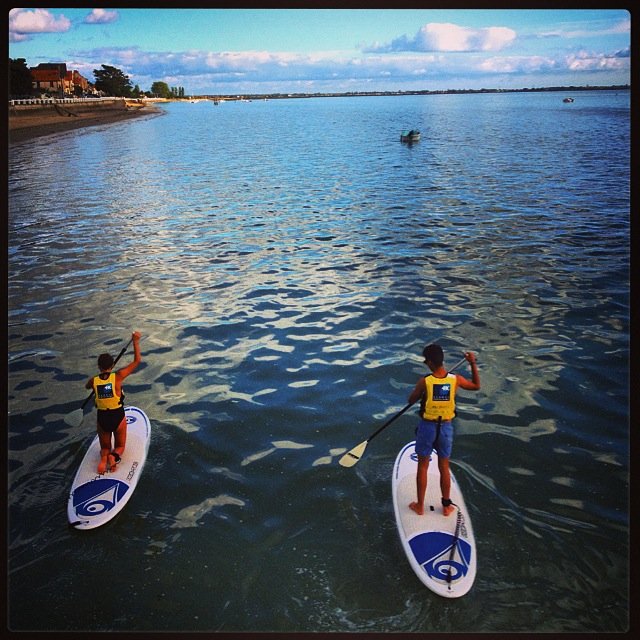 image illustrant le support Stand Up Paddle